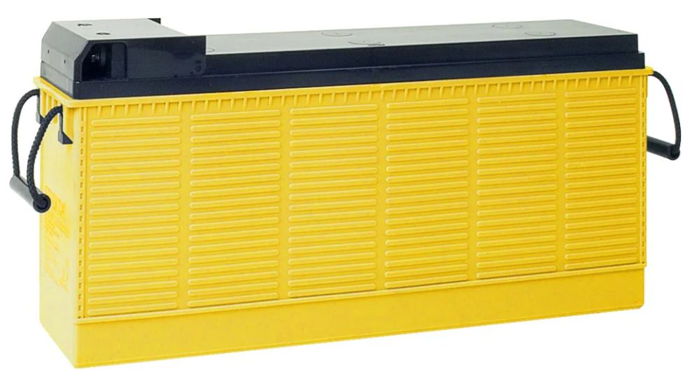 12 V 150 Ah battery for VA/PA emergency PSU (must be used in pairs)