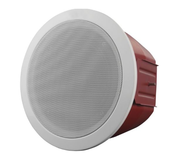 24 watt coaxial 2-Way ceiling loudspeaker c/w metal rear cover (6