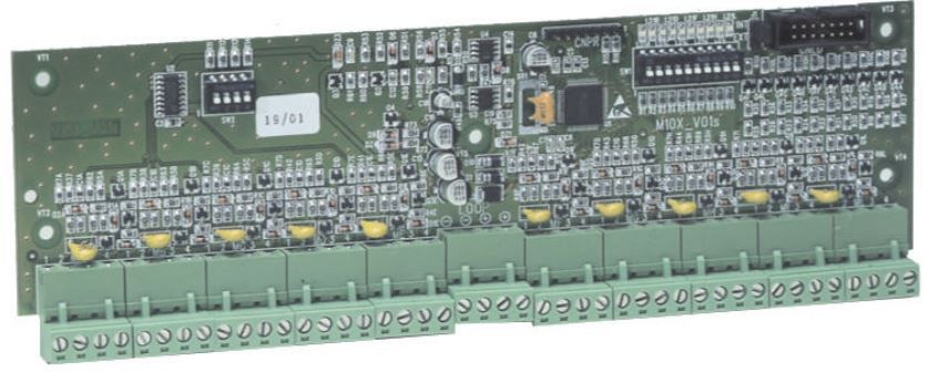10 way Addressable monitor (input) card (unboxed) complete with end of line resistors, individual input dis...